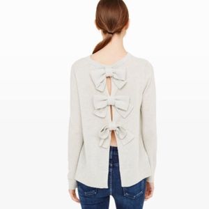 Grey Cashmere Club Monaco Sweater